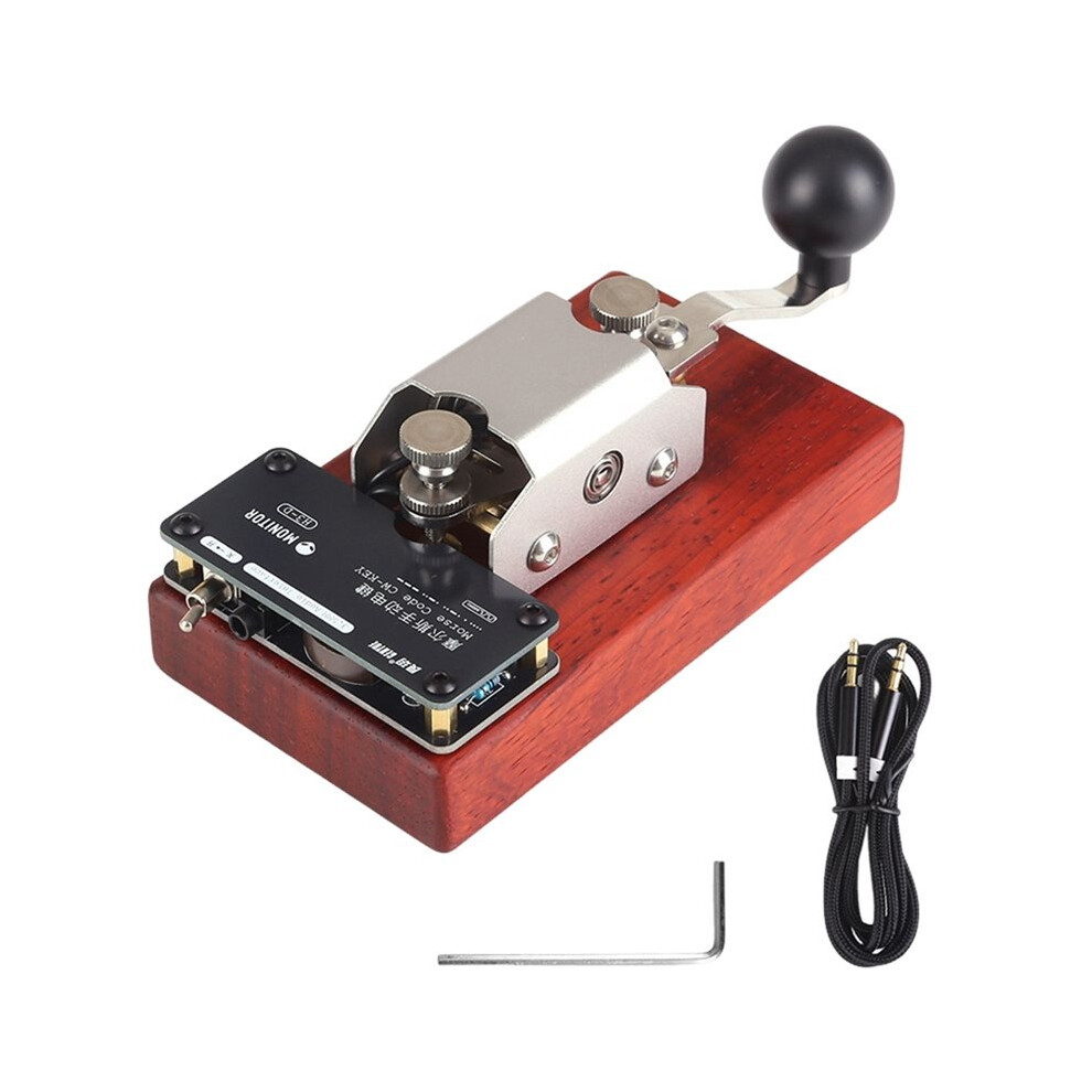 Cw Key Morse Code Practice Keyer Fm Radio Transmitter Keyer Sound Transmission Training Morse Code Key Light 4711397568726