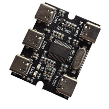 Modulo di Espansione USB Type-C Hub Usb Hud 1 In 3 Out con Interfaccia di Alimentazione