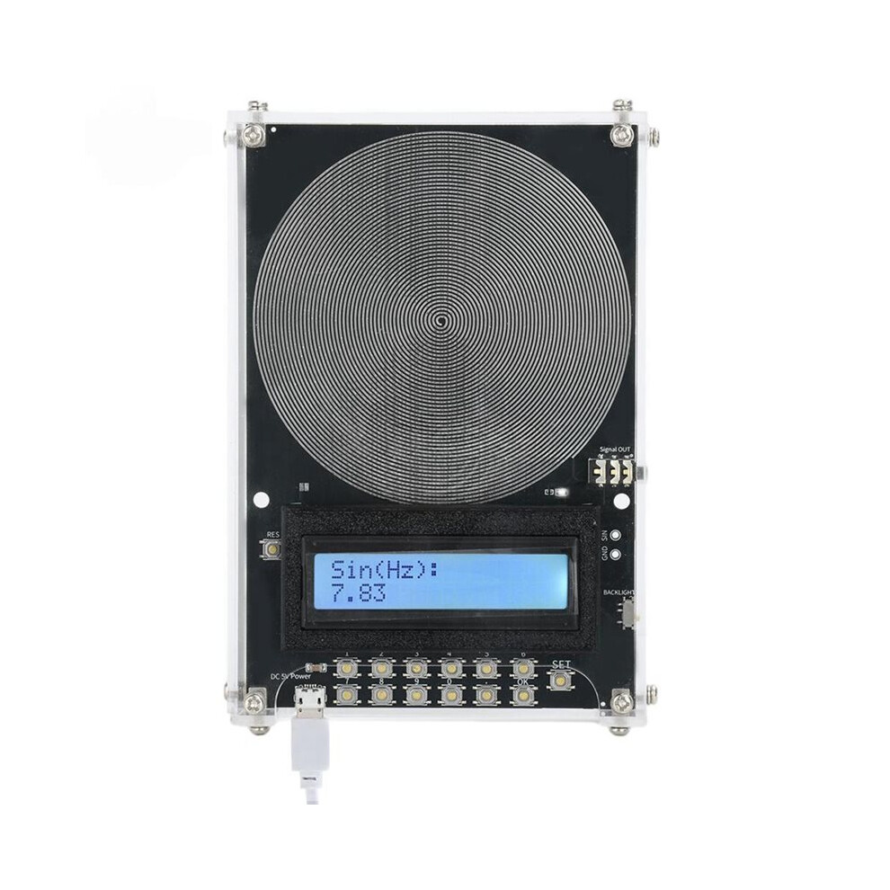 7.83Hz Schumann Waves Generator 5V Signal Generator Tester 0.1Hz-30000Hz Adjustable Audio Resonator Type-C Interface 6033198703136