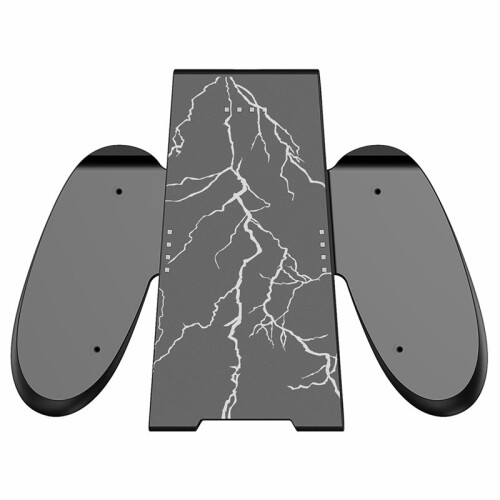 Charging Grip Bracket for  2  Handheld Gaming Controller Grip Magnetic Connection Charging Holder B