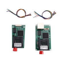 Modulo Ricetrasmettitore Ottico TTL da 60 , Apparecchiatura Terminale Ottica TX/RX, Alimentazione  5,5-26 V con Porta RJ45, Specifico per Droni