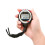 Waterproof Stopwatch Chronograph Alarm//Date/Week Double Row Digital Display Countdown Timer for Sport Match 1