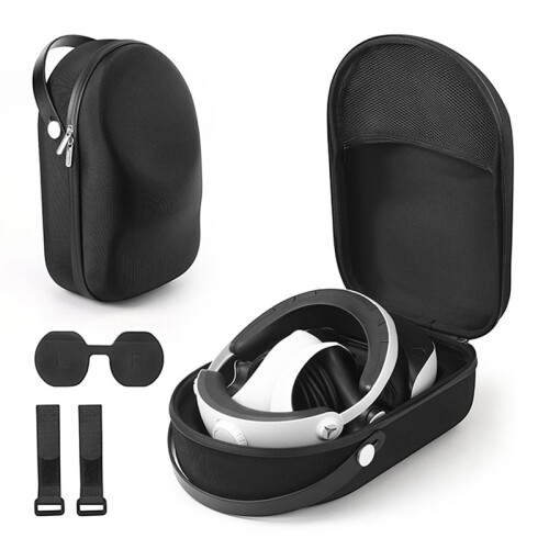 Storage Bag for PS VR2 Headset Shockproof Carrying Case Waterproof Handbag Protective Cover for VR2 Controllers A