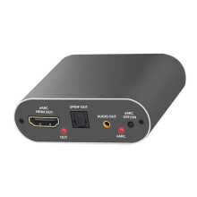 -Compatible 2.1 Audio Extractor 8K 60Hz Splitter Optical Toslink & RCA Stereo Output for PS5 TV UK PLUG