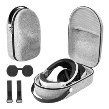 Aufbewahrungstasche für PS VR2 Headset Stoßfeste Tragetasche Wasserdichte Handtasche Schutzabdeckung für VR2 Controller B