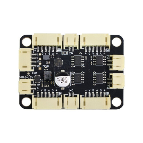 MD40 Driver Motor Module I2C-Controlled PH2.0 Motor Sensor Board for 4-Channel Motor Driver  Car Platform