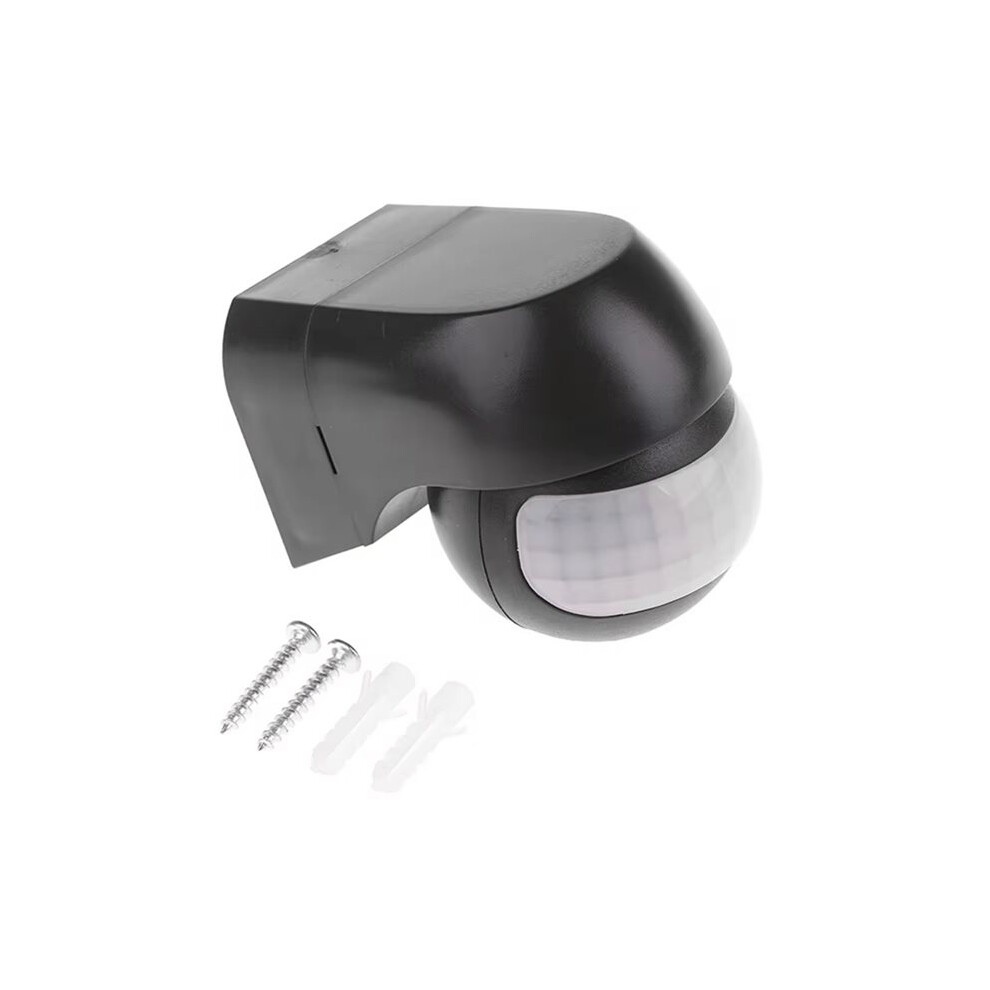 Outdoor Infrared Long Motion Ac100v-240V Wall Pir Detectors Led Sensor Waterproof Timer Motion Sensor Light/Black 4713658207696