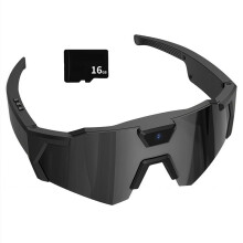 12MP POV Video Glasses Outdoor Bicycle Driver Recorder Action Camera Sunglasses Cycling Camera Walk Cam B