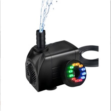Pompa Sommergibile con Luce LED da 30 W Ultra Silenziosa per Acquario, Laghetto, Piscina, Fontana, Spina UE