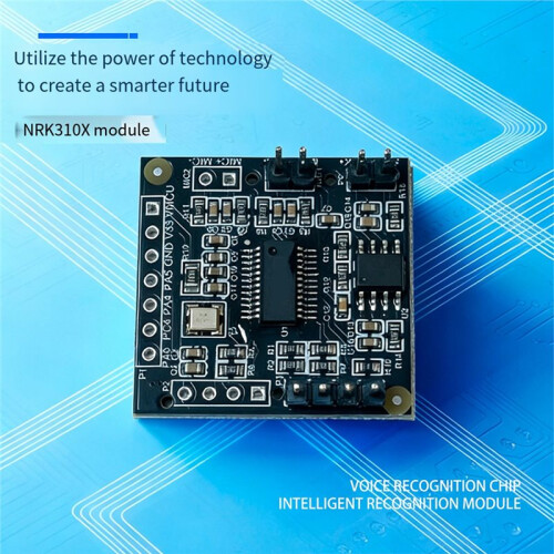 Offline Intelligent Voice Recognition Module Public Version Test Dual-Microphone Noise Reduction Control Recognition 2