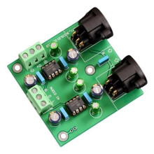 Conversor Hi-Fi DRV134PA 2.0 de Canal Duplo, de Sinal Single-Ended para Balanceado, para Módulo Amplificador DIY 12V