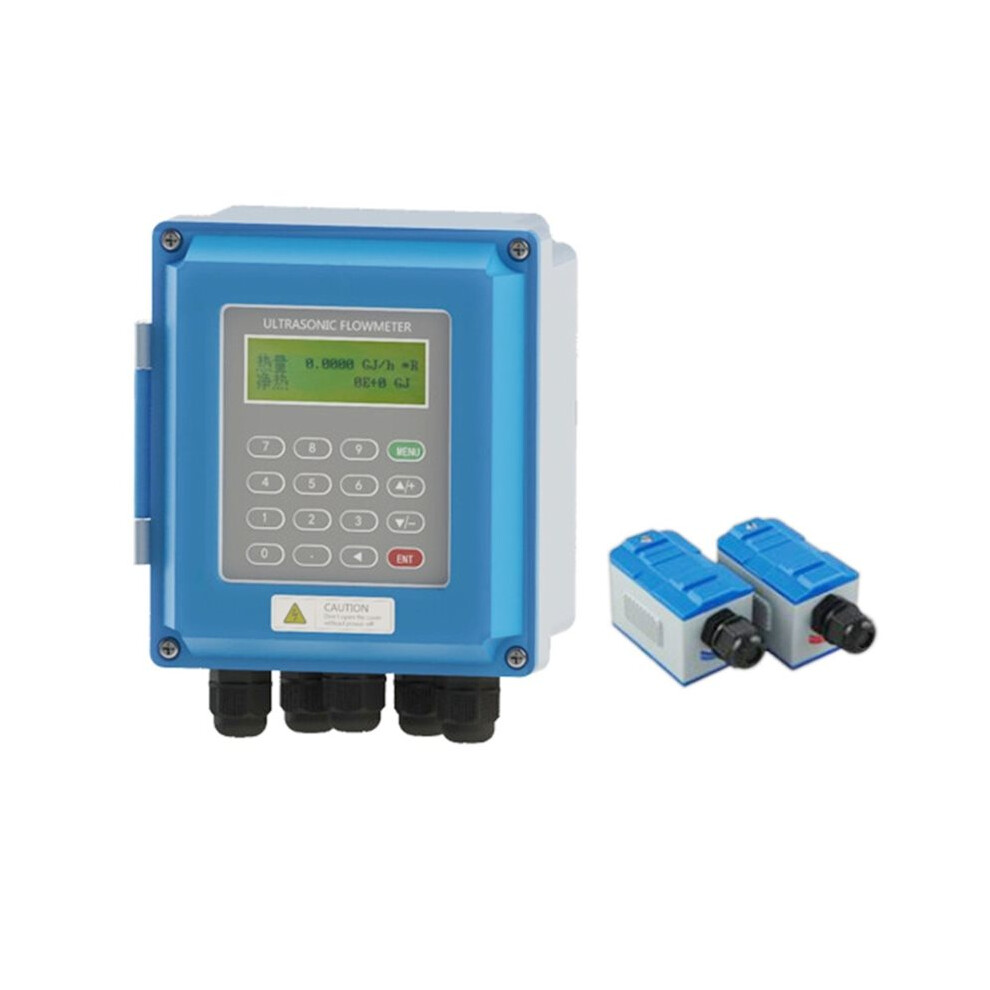 Tuf-2000B-Tm-1 Ultrasonic Liquid Water Flowmeter Wall-Mounted Tm-1 Transducers Rs485 Modbus Digital Flowmeters Uk 4712374405331