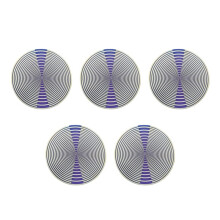 5 Pezzi Disco MWO EMFS 10 cm Antenna Oscillatore Multionda Disco di Energia Ottica Lakhovsky MWO per Armonizzazione EMF e Decorazione