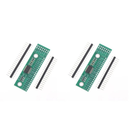 2 Set 16-Ch IO Expansion Pin Module Board for I2C Interface IIC Input Output MCP23017-E/SS for Computer Game Console