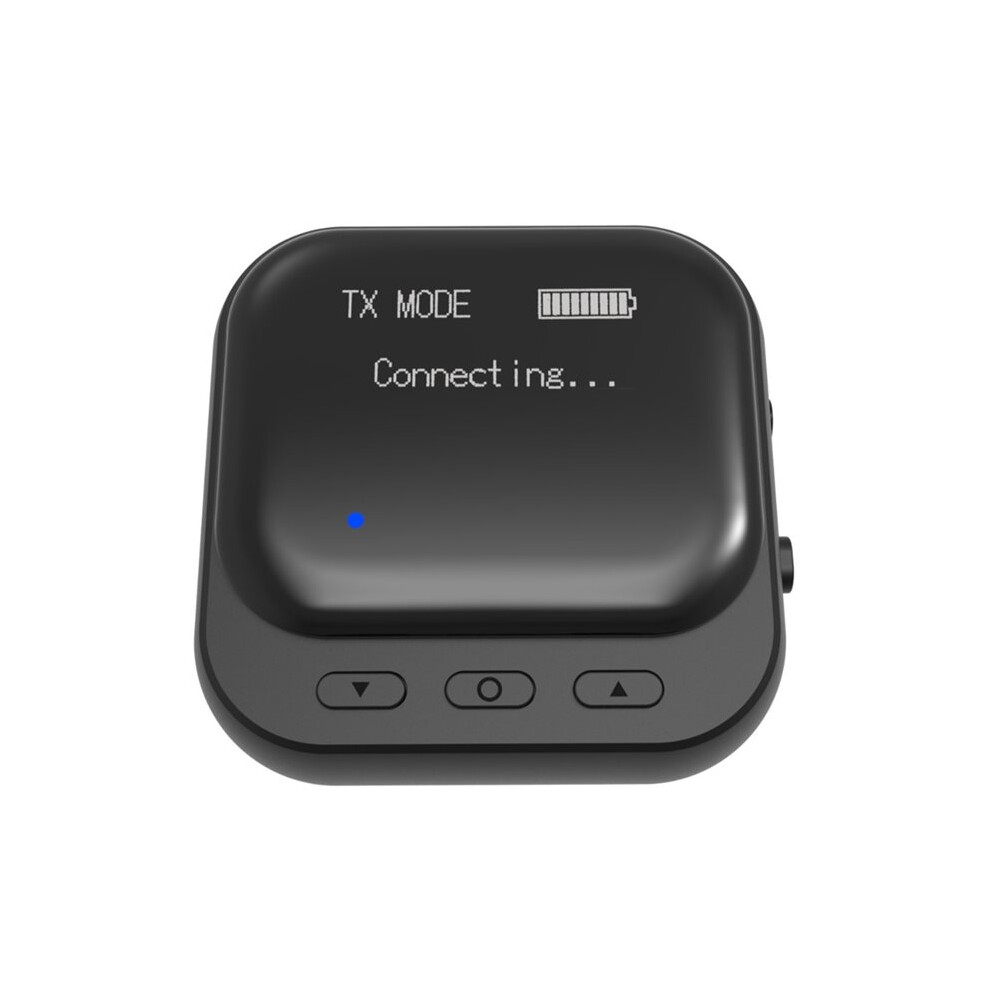 5.2 Receiver Transmitter 2 In 1 Rx Tx,Wireless Audio Adapter With Led Display,For Car Music & Hands-Free Calls 6033031396204