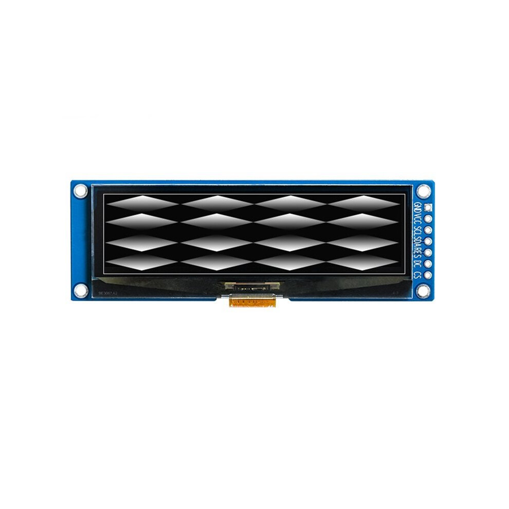 Photos - Other Electrical Equipment Zandona 2.7 Inch OLED LCD Display Module 256x64 Monochrome Display SSD1322 Supports SPI 7Pin