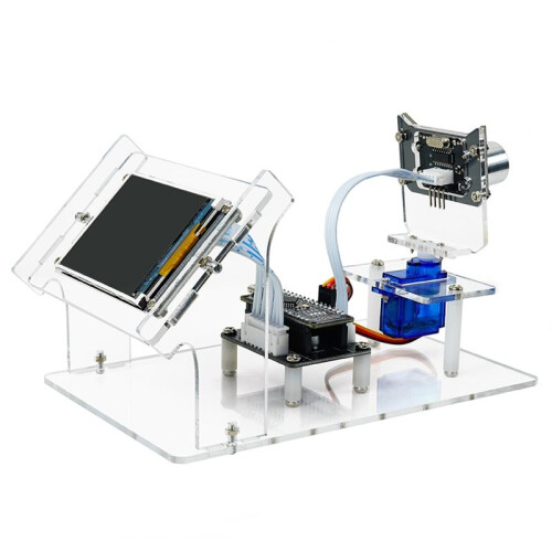 Simuliertes  Ultraschall-Simulationsradar-Scanner DIY-Kit für das Programmieren Von Lernrobotern