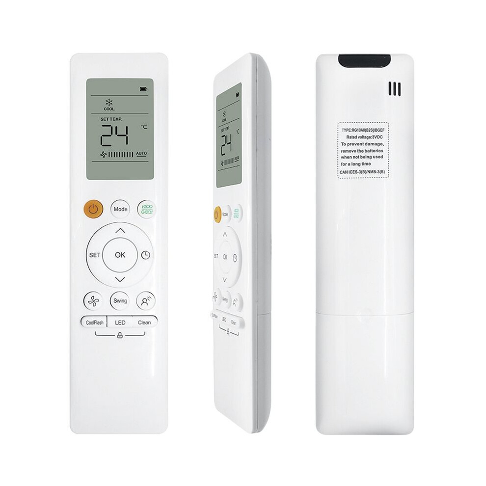 Rg10a8(B2s) Bgef Air Conditioner Remote Control Replacement For Midea Rg10l1(2Hs) Bgef Rg10a(B2s) Bgefu1 6031924696653