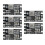 5Pcs - Buck Boost Module 1.8-5.5V to 3.3V 4.2V 5V 3A Adjustable Output Low Ripple Boost Buck Constant Voltage Module 1