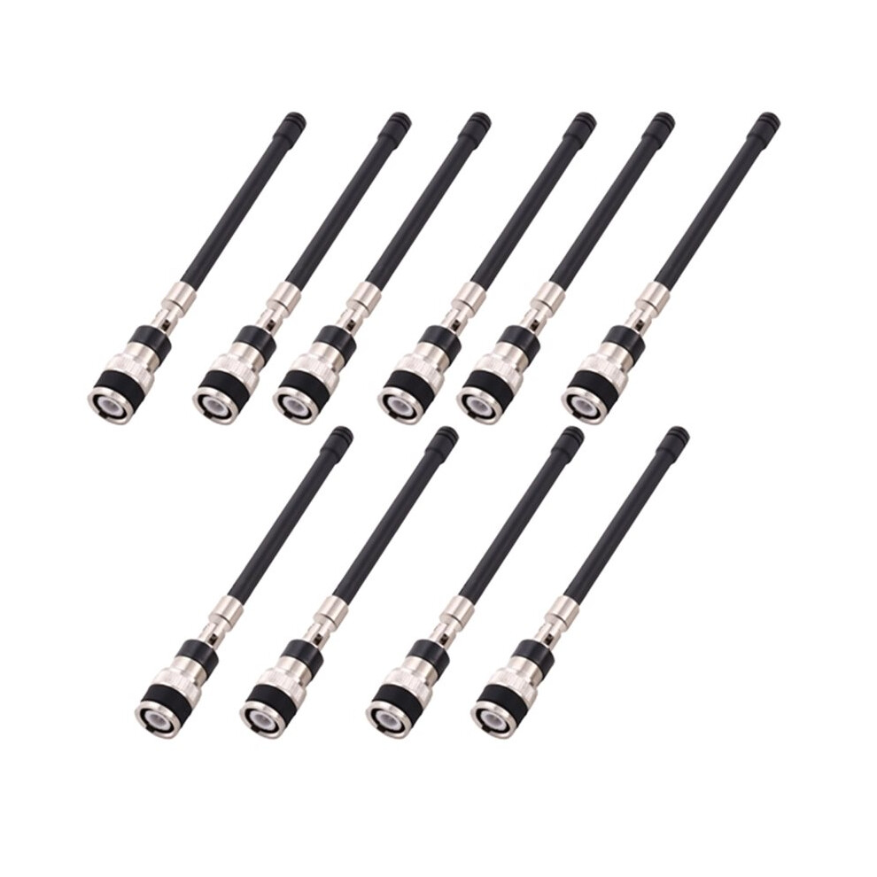 10Pcs Bnc Uhf Microphone Antenna For Pgx24 Slx24 Pg58 Sm Series Bt-58 Series Wireless Mic Frequency 400-900Mhz 6032747011869