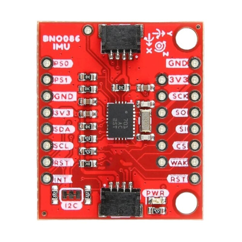 SEN-22857 VR IMU Breakout Board BNO086 Qwiic/STEMMA QT 9-Axis Accelerometer Gyroscope Sensor