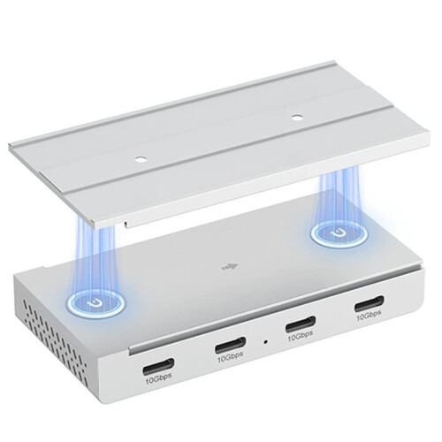 10Gbps Magnetic USB-C Hub, 4-Port USB 3.2 Gen2 Data Transfer