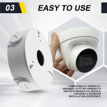 PFA13G Wasserdichte Anschlussdose für IP-Kamerahalterung für IPC-HDW2841T-S, IPC-HDW2849T-S-IL Kameras