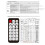 DC5-24V 12-Channel LED Controller Programmable Single Color RGB Controller with RF Remote Control 5