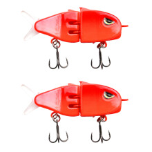2pcs High Performances Fishing Lures Slow Sinking Swimbait-8