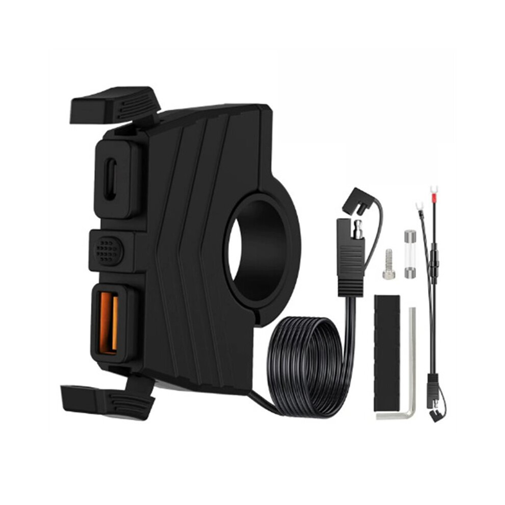 54W Qc3.0 Fast Charging Motorbike Usb Phone Charger Pd3.0 Type-C 36W Waterproof Handlebar Mounting Cellphone Charger 6034215269642
