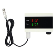 Tuya WIFI Temperature Thermometer Humidity Hygrometer Detector Alarm Sensor SmartLife App Home Thermostat Controller(EU)