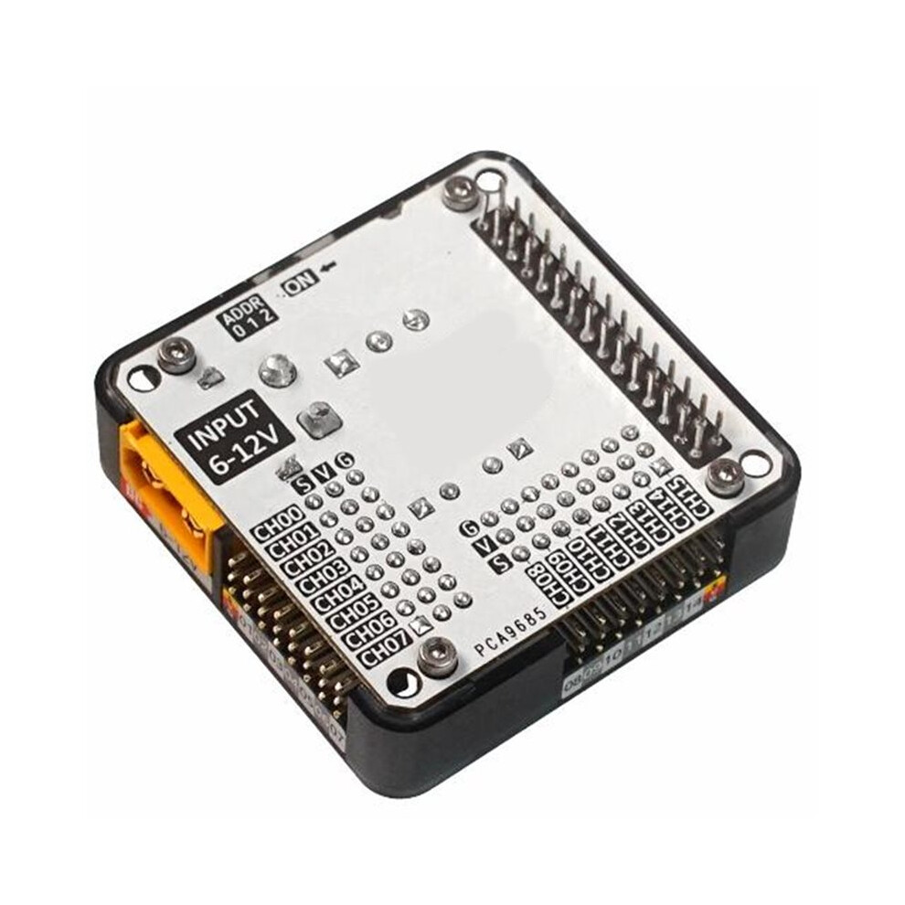 Driver Module 16 Channels(Pca9685) Pwm Servo Driver Expansion Board For Esp32 Robot Arm Model Lighting Control 4713823439884