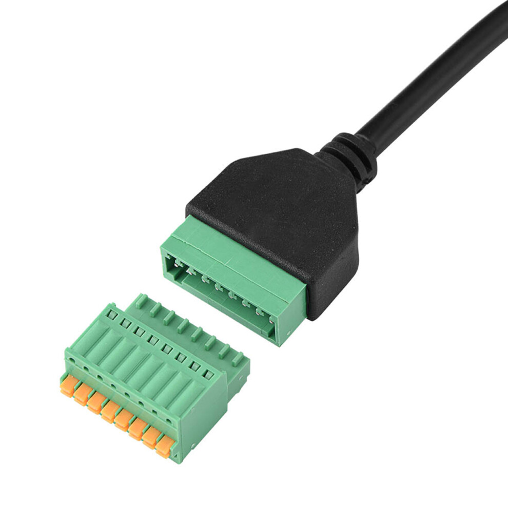 Rj45 Male To 8 Pin Spring Connector 7340572593351