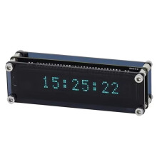 New NVARCHER VFD Clock Vacuum Fluorescent Display WIFI Timing Automatic Calibration Gaming Atmosphere Desktop Decoration