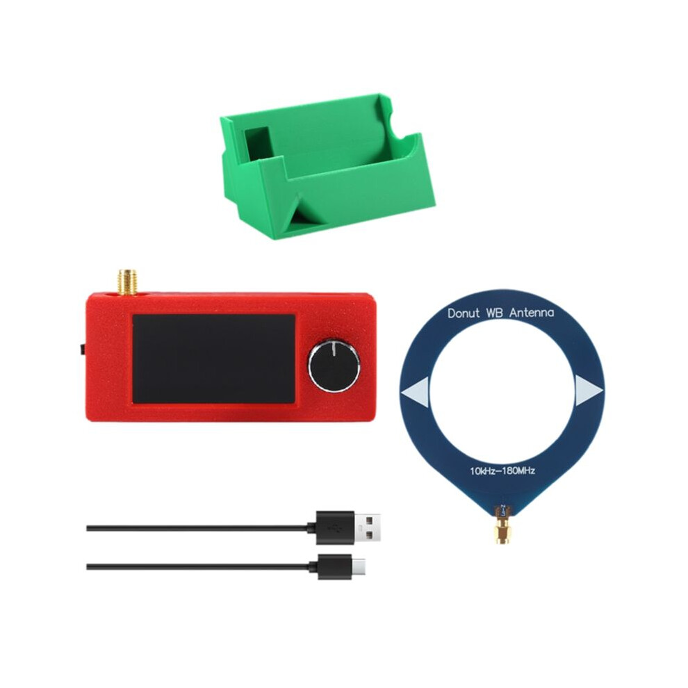 Si4732 Radio 1.9Inch Display 10Khz-180Mhz Fm/Am/Lsb/Usb Shortwave Radio Receiver Si4732 Radio Receiver+Stand 4713858108717