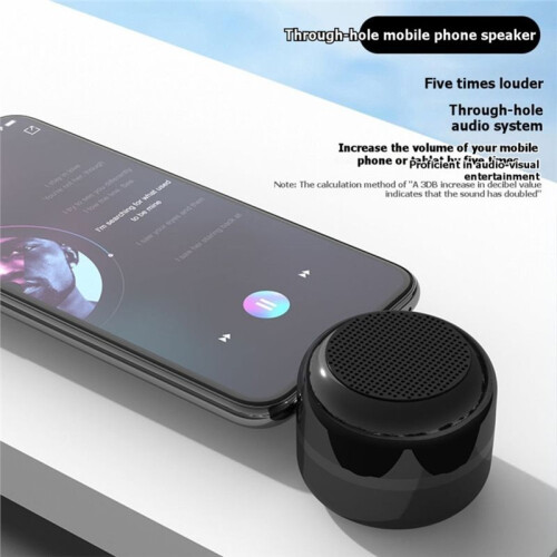 Electric Guitar Speaker Large Volume Stereo Amplifier for 3.5mm Portable Direct-Plug Speaker Without 1