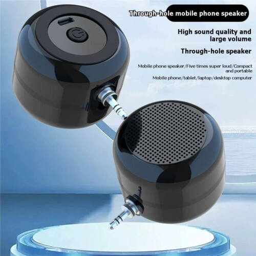 Electric Guitar Speaker Large Volume Stereo Amplifier for 3.5mm Portable Direct-Plug Speaker Without 2