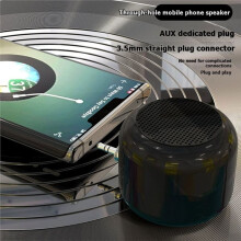 Electric Guitar Speaker Large Volume Stereo Amplifier for 3.5mm Portable Direct-Plug Speaker with