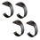 Round Non-Punched Bag Hook Desk Side Bag Hanging Tool Removable and Movable Handbag Stand Multi-Function Table Hook A 1