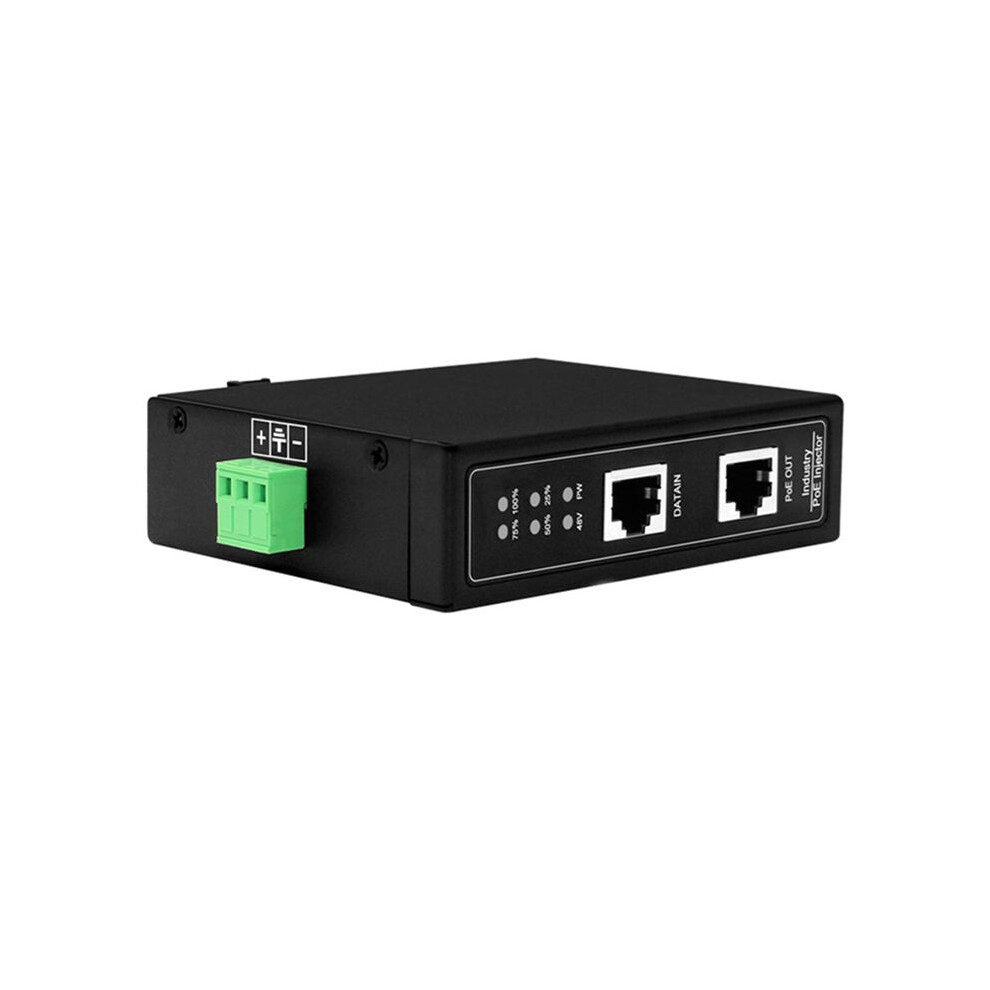 2.5G Industrial Poe Injector Din Rail 6Kv Esd 48-57V For Ip Camera Wireless Ap Wi-Fi Bridge Plug& 150W 4711498927620