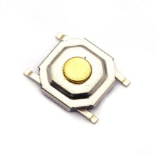4000PCS 4x4x1.6mm SMD Tactile Tact Push Button Micro-Type  4x4x1.6mm Push Button Copper  Keys Button 4Pin