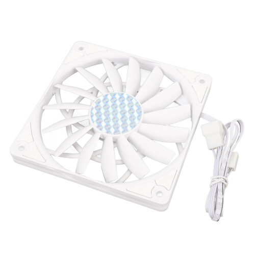 Silent 120mm PWM Fan MFDB 52.9CFM White 2