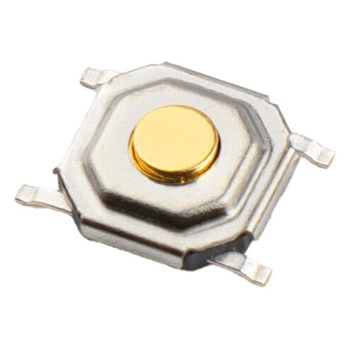 4000PCS 4x4x1.5mm SMD Tactile Tact Push Button Micro-Type  4x4x1.5mm Push Button Copper  Keys Button 4Pin
