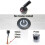5Pack Dimmable Touch Sensor Button  Home  Controller for DC3.7-24V Closet Corridor LED Strip Light  13T 5