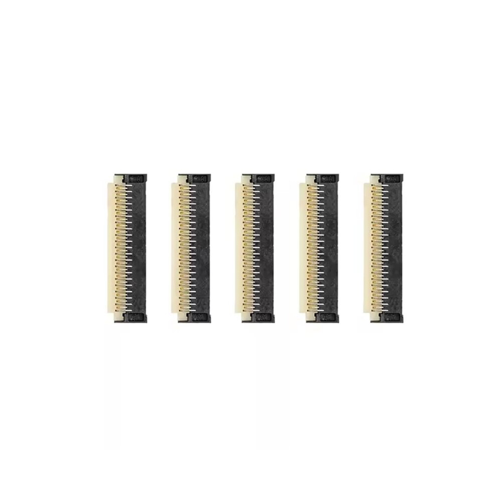 5Pcs 43Pin Lcd Fpc Connector Female Socket Motherboard Display Screen Flex Cable Clip Ribbon Connector For Oled 4711172635650