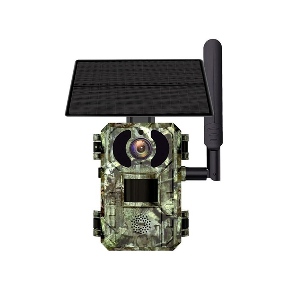 4G Sim Card Lte Cellular 4W Solar 7800Mah Battery Hunting Trail Motion Activated Night Vision 4Mp Ip66 Camera(Eu) 4711359351977