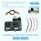 60KM TTL Optical Transceiver Module TX/RX Optical Terminal Equipment DC5.5-26V Drone-Specific 6