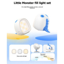 Magnetic Fill Light for Osmo Pocket 4/3 Fast Snap- Style LED Video Light Pocket Camera Accessory