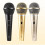 3PCS Microphone Prop Mic Prop, Three Decorative Microphones Plastic Prop Microphone Part 6
