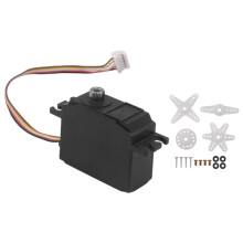 5 Wire Metal Gear Servo for 12428 12423 12427 1/12 RC Car Upgrade Parts Accessories